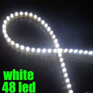 Aquarium Fish Tank 48 LED White Bar Strip Light & Power