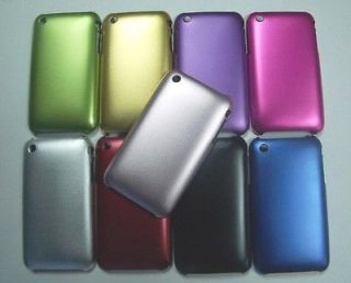 SILVER Iphone 3G 3GS Hard Aluminum Metal Cover Case Coque Etui ARGENT