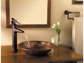 Pfister Ashfield Single Handle Vessel Bathroom Faucet in Rustic 