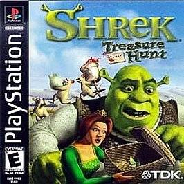 Shrek Treasure Hunt (Sony PlayStation 1, 2002) (2002)