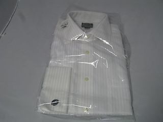 Brand New Jos A Bank Mens Dress White Shirt size 16.5 / 33 French 