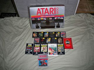 Atari 2600 Darth Vader Game Console CIB Boxed 11 Games Manuals 