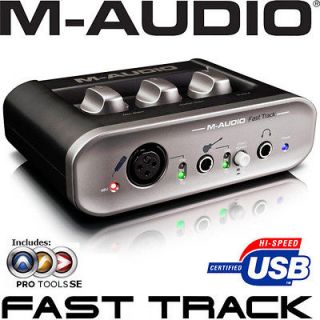 Audio FastTrack II USB Computer Audio Interface + Pro Tools SE
