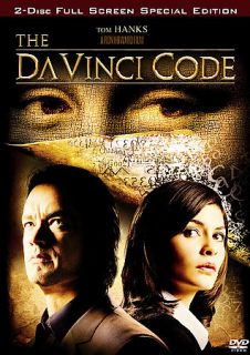 The DaVinci Code (DVD, 2006, 2 Disc Set, FS) Tom Hanks, Audrey Tautou