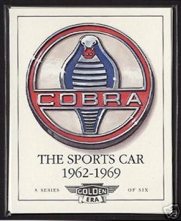 AC COBRA The Sports Car 1962 1969 Collectors Cards   260 289 427 