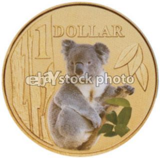 Australia Dollar, 2008, Multicolor koala
