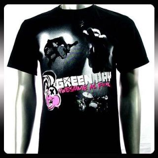 Green Day Billie Joe Punk Rock Band T shirt Sz L