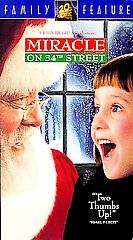 Miracle on 34th Street VHS, 1995