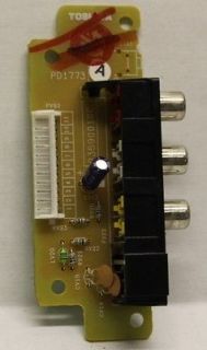 PD1773A 2 Audio Video Input Auxiliary Board 23590010C For Toshiba TV 