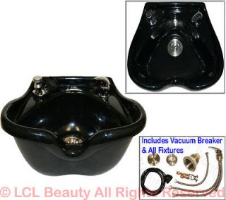 Heart Shape Acrylic Fiber Shampoo Bowl Sink with Bracket Beauty Salon 