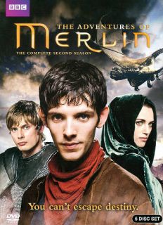 Merlin The Complete Second Season DVD, 2011, 5 Disc Set