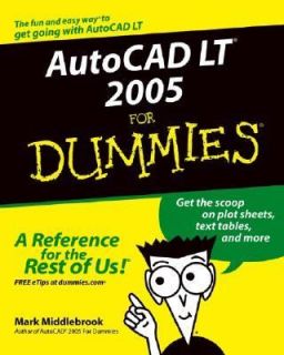 AutoCAD LT 2005 for Dummies by Mark Middlebrook 2004, Paperback