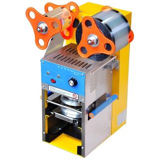 350W Automatic Boba Tea Cup Sealer Sealing Machine Bubble Coffee 400 