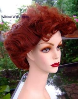 Beautiful Lucille Wig  Upsweep Theatre Gibson Style