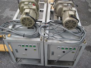   Vacuum Pump Sets ULVAC blower with Mitsubishi Rotary Vacuum Pump