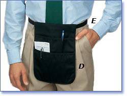 HENRY SEAGLE UNIFORM MONEY POUCH APRON AVAILABLE IN MULTIPLE COLORS