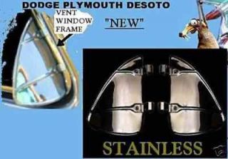 NEW Vent Window Breezies Vintage Style Accessorie Stainless  air 