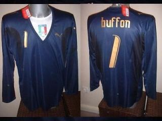 Italy Italia Shirt Puma New BNWT Adult XXL Buffon Soccer Football GK 