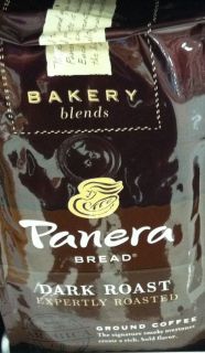 Panera Bread Bakery Blends Dark Roast Ground 100% Arabica Coffee 12 oz