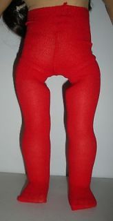 Fits 21 Inch Toni P 93 Doll . Plain Red Tights  S4