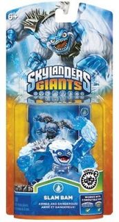 Skylanders   NEW and UNUSED   SLAM BAM   Comes with card, sticker, and 