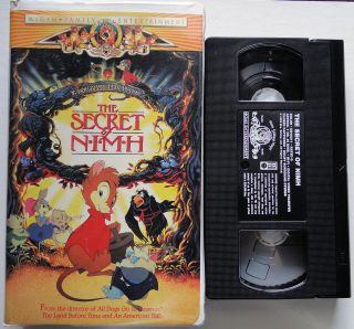 The Secret of NIMH (VHS, 1994) *Clam Shell*