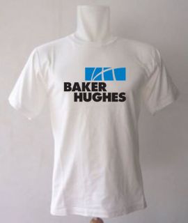 Baker Hughes Oil Service logo white T shirt size s m l xl 2xl 3XL HOT 