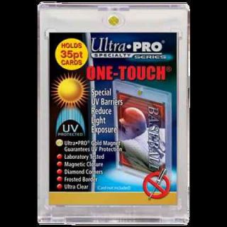 200) Ultra Pro Magnetic One Touch 35pt Card Holders UV Protection 