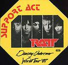   1987 Dancing Undercover Concert Tour Backstage Pass Authentic OTTO