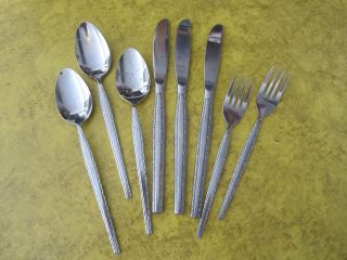 Assorted Pieces of Stainless Flatware by Rogers Korea