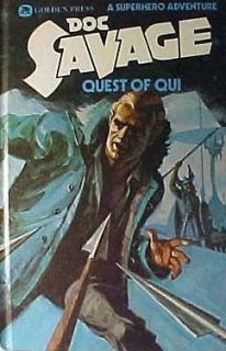 1975 DOC SAVAGE QUEST OF OUI Pulp Hero Hardback