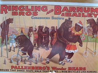 ringling bros poster in Historical Memorabilia