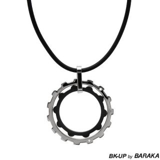 Bk up by BARAKA JEWELRY 19.25 Gears Necklace $140