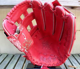 red baseball glove in Gloves & Mitts