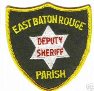EAST BATON ROUGE PARISH DEPUTY SHERIFF POLICE PATCH