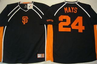   San Francisco Giants WILLIE MAYS Sewn Pullover Baseball Jersey