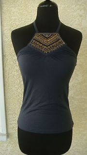 BCBGirls Womens Lara Embellished Knit Tank Top size XS NWT MSRP $68 