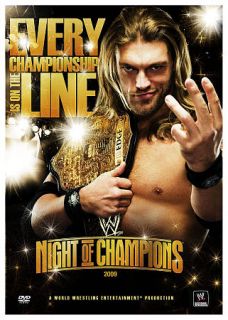 WWE Night of Champions 2009 DVD, 2009, Canadian