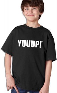YUUUP Youth T Shirt by Dave Hester As Seen On Storage Wars