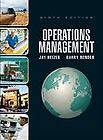 Operations Management by Barry Render and Jay Heizer (2008, CD ROM 