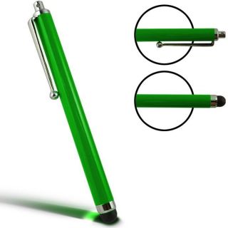 Green Capacitive Touchscreen Stylus Pen for Samsung M7600 Beat DJ
