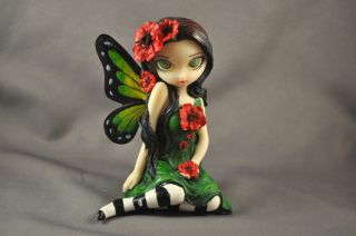 JASMINE BECKET GRIFFITH Strangeling Fairies Figurine 89098 POPPY MAGIC