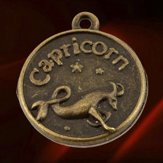 06 FREE SHIP HOROSCOPE CAPRICORN ZODIAC GOLD SAND COIN CHARMS FOR 