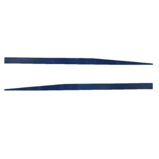 BAYLINER 1833160 BLUE 11 1/2 X 1/2 INCH HULL TIP BOAT CONNECTOR DECALS 