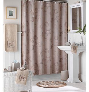 beige shower curtain in Shower Curtains