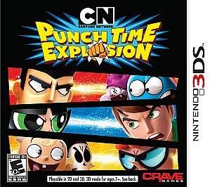 Cartoon Network Punch Time Explosion for Nintendo 3DS Video Game 