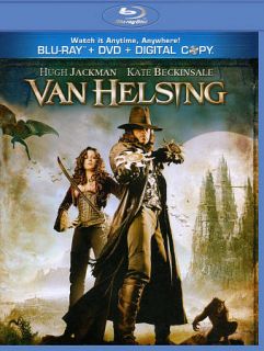 Van Helsing Blu ray DVD, 2011, 2 Disc Set, With Tech Support for 