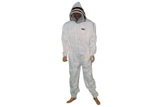 PROS CHOICE BEST BEEKEEPING, BEEKEEPER SUIT, LARGE WITH GLOVES THREAD 