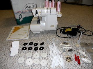   Evole BLE8 Serger great condition comes with accessories manual books