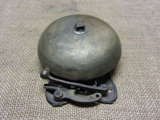 Vintage Brass Boxing Bell Antique Sports Old Iron